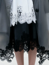 Transparent Jacket With Lace