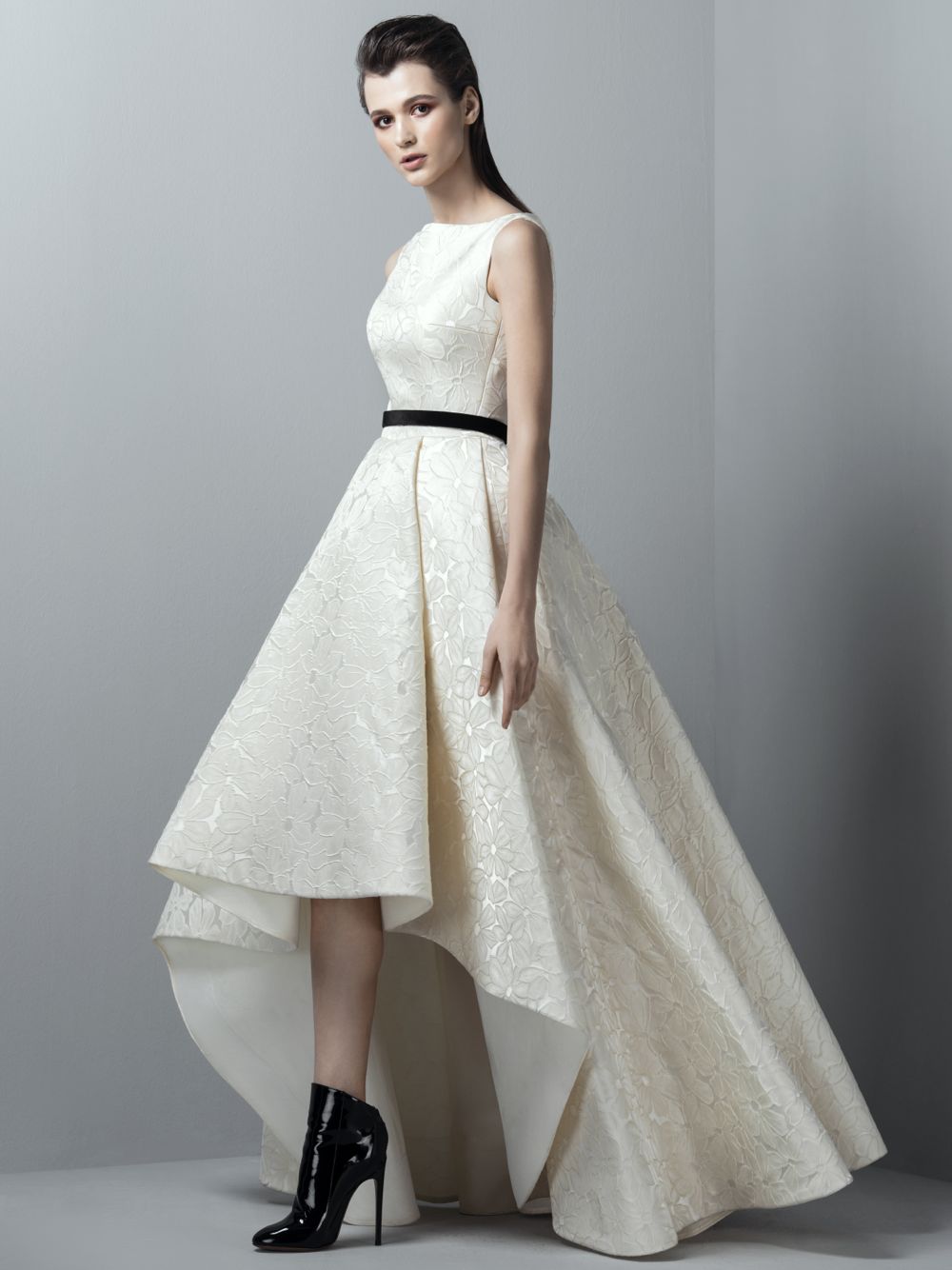 Ivory Brocade Dress World Wide Couture Ivory Brocade Dress World Wide Couture