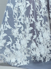 Metallic Top & Embroidered Skirt