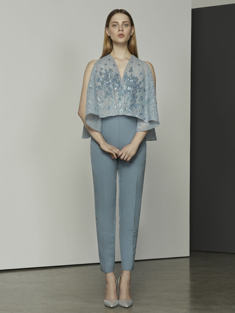 Beaded Top & Trousers