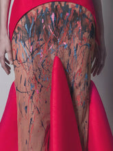 Hand Painted Silk Dress