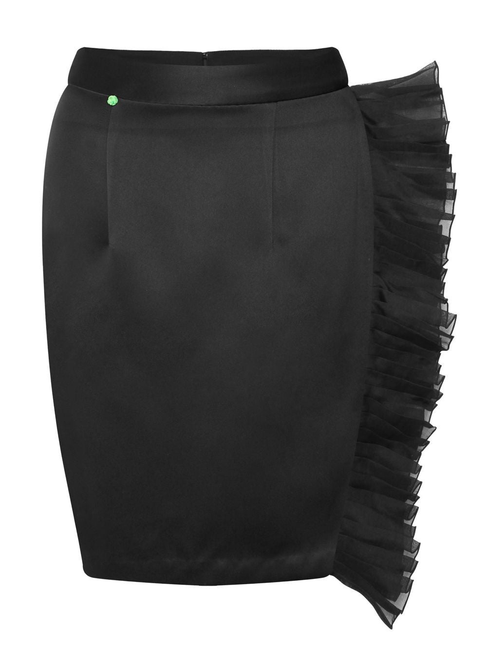 Sheath Skirt With Lace