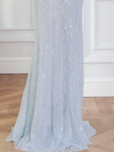 Hand Beaded Lace Gown